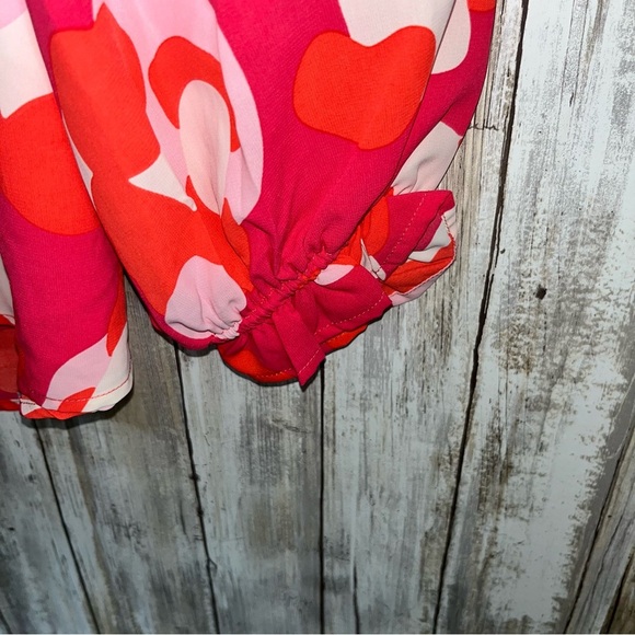 Michelle McDowell Pink Popover Blouse - Picture 4 of 6